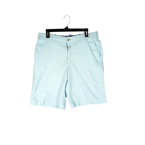 Izod Other - IZOD Lime Blue Flat Front Casual Fit Shorts Men's Size 34